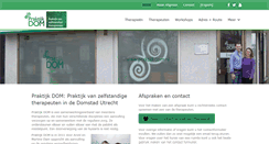 Desktop Screenshot of praktijkdom.nl